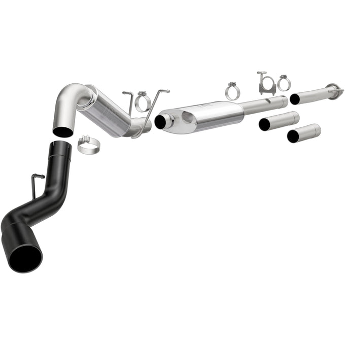Street Series Cat-Back Performance Exhaust System <br>11-19 Chevy Silverado / GMC Sierra 2500 3500 HD 6.0L