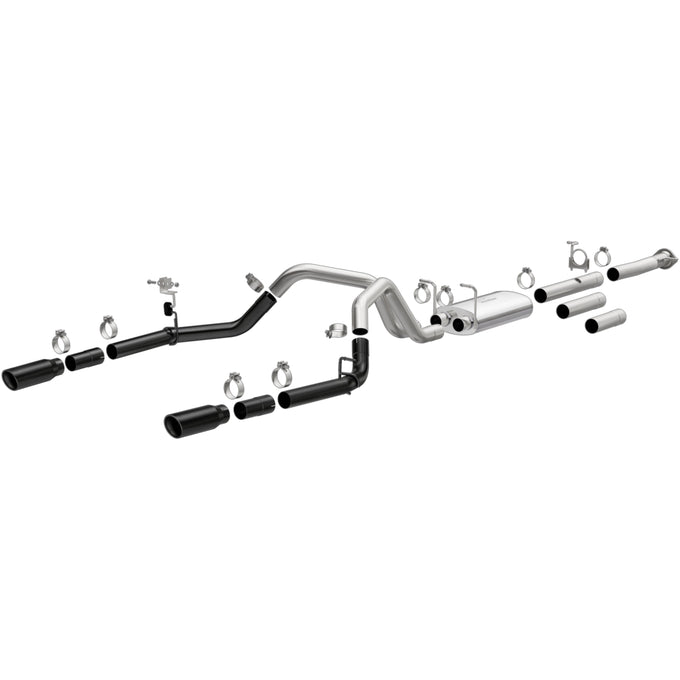 Street Series Cat-Back Performance Exhaust System <br>11-19 Chevy Silverado / GMC Sierra 2500 3500 HD 6.0L
