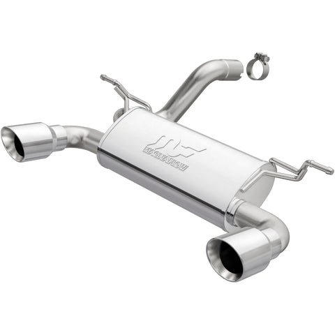 Street Series Axle-Back Performance Exhaust System <br>18-24 Jeep Wrangler 2.0L, 3.6L