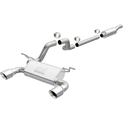 Street Series Cat-Back Performance Exhaust System <br>18-24 Jeep Wrangler 2.0L