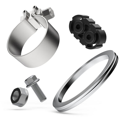 D-Fit Performance Exhaust Muffler Replacement Kit With Muffler <br>17-20 Ford F-150 3.5L Raptor