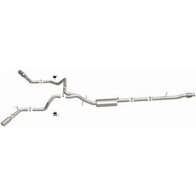 Street Series Cat-Back Performance Exhaust System <br>19-24 Chevy Silverado / GMC Sierra 1500 LTD Limited 5.3L