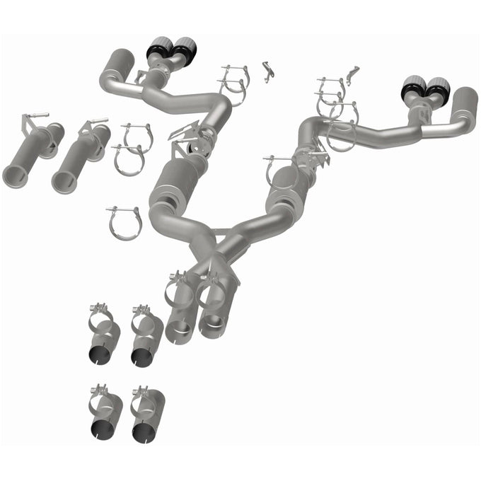 xMOD Series Cat-Back Performance Exhaust System <br>17-23 Dodge Challenger 5.7L, 6.2L, 6.4L