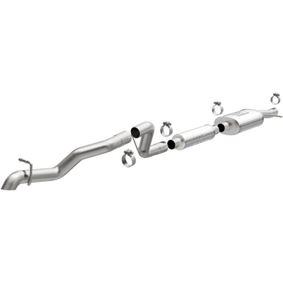 Overland Series Cat-Back Performance Exhaust System <br>2018 Jeep Wrangler JK, 12-17 Wrangler 3.6L
