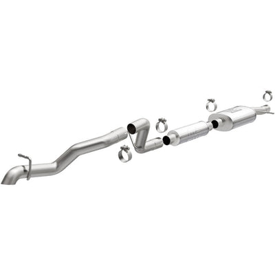 Overland Series Cat-Back Performance Exhaust System <br>2018 Jeep Wrangler JK, 12-17 Wrangler 3.6L
