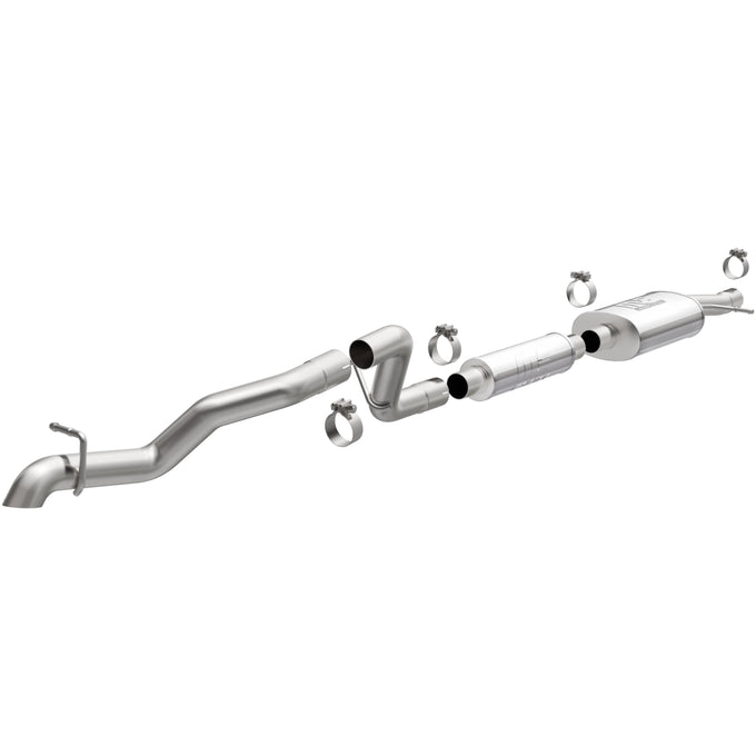 Overland Series Cat-Back Performance Exhaust System <br>2018 Jeep Wrangler JK, 12-17 Wrangler 3.6L