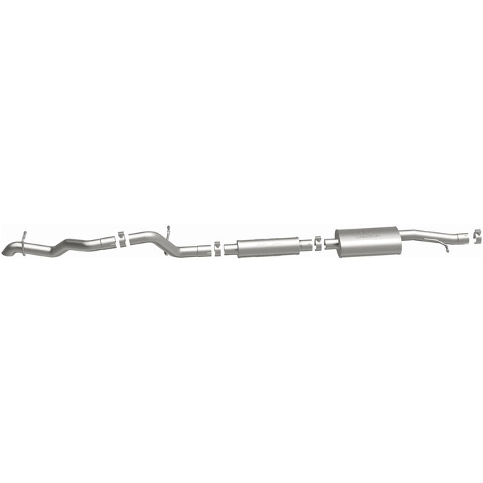 Overland Series Cat-Back Performance Exhaust System <br>2018 Jeep Wrangler JK, 12-17 Wrangler 3.6L