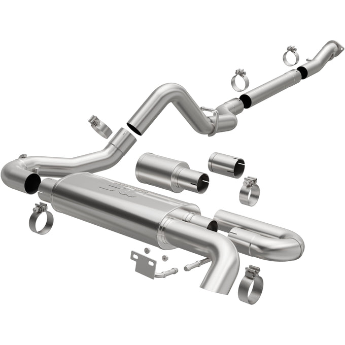 Overland Series Cat-Back Performance Exhaust System <br>21-24 Ford Bronco 2.7L