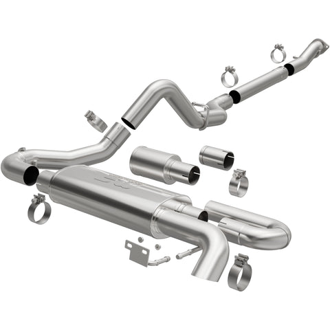 Overland Series Cat-Back Performance Exhaust System <br>21-24 Ford Bronco 2.7L