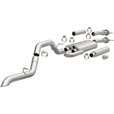 Overland Series Cat-Back Performance Exhaust System <br>15-22 Chevy Colorado, GMC Canyon 3.6L