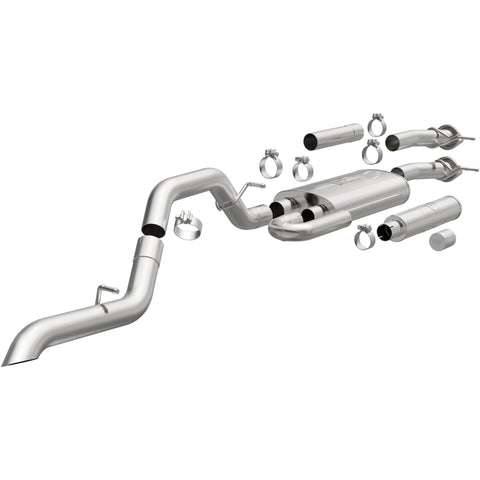 Overland Series Cat-Back Performance Exhaust System <br>15-22 Chevy Colorado, GMC Canyon 3.6L