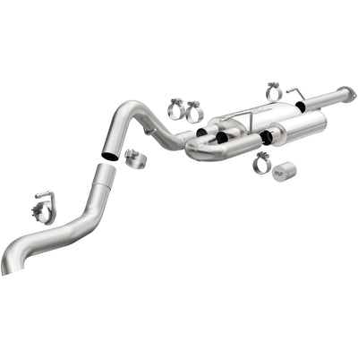 Overland Series Cat-Back Performance Exhaust System <br>16-23 Toyota Tacoma 3.5L