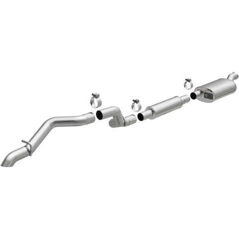 Overland Series Cat-Back Performance Exhaust System <br>18-23 Jeep Wrangler 3.6L