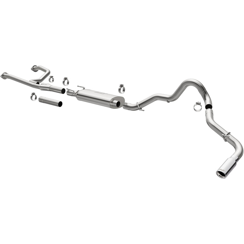 Street Series Cat-Back Performance Exhaust System <br>22-24 Toyota Tundra 3.4L