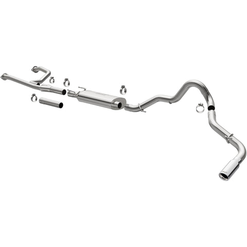 Street Series Cat-Back Performance Exhaust System <br>22-24 Toyota Tundra 3.4L
