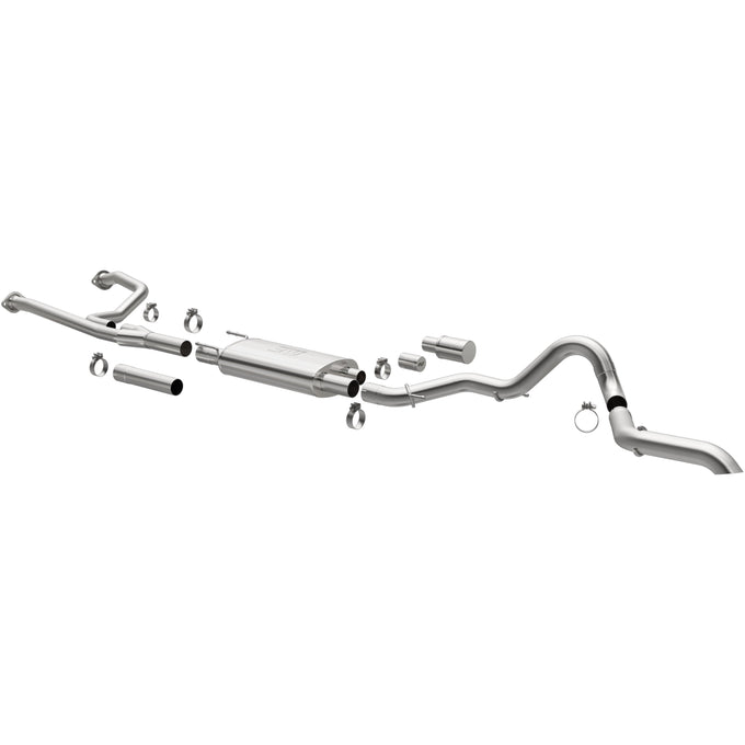 Overland Series Cat-Back Performance Exhaust System <br>22-24 Toyota Tundra 3.4L