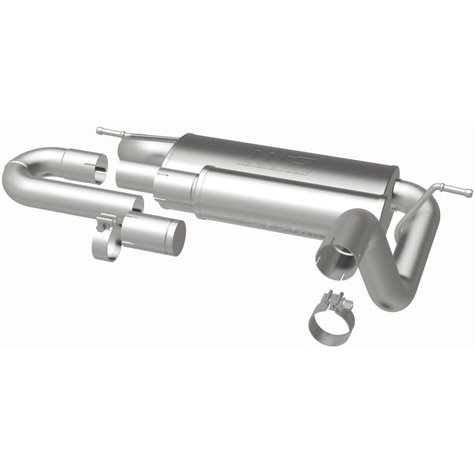 Overland Series Axle-Back Performance Exhaust System <br>18-24 Jeep Wrangler 2.0L, 3.6L