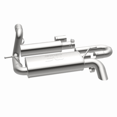 Overland Series Axle-Back Performance Exhaust System <br>18-24 Jeep Wrangler 2.0L, 3.6L
