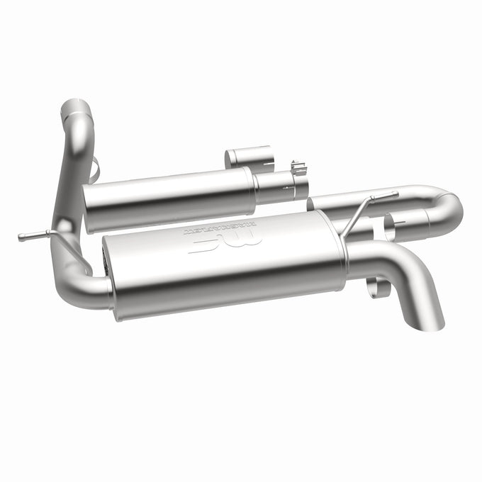 Overland Series Axle-Back Performance Exhaust System <br>18-24 Jeep Wrangler 2.0L, 3.6L