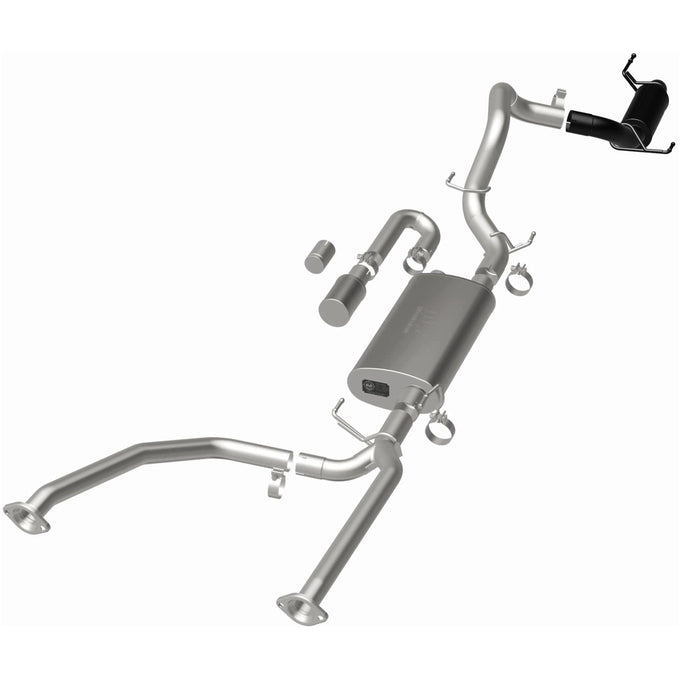 Overland Series Black Cat-Back Performance Exhaust System <br>23-24 Toyota Sequoia 3.4L