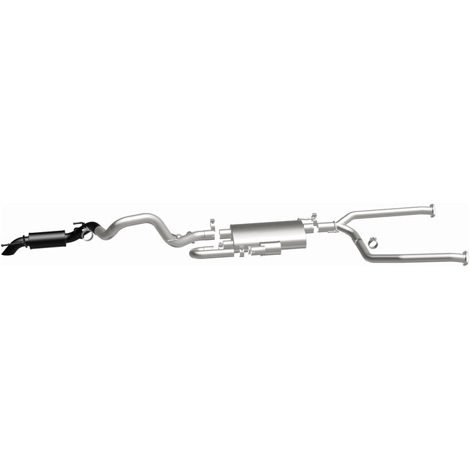 Overland Series Black Cat-Back Performance Exhaust System <br>23-24 Toyota Sequoia 3.4L