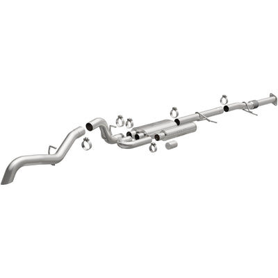 Overland Series Cat-Back Performance Exhaust System <br>23-24 Chevy Colorado, GMC Canyon 2.7L