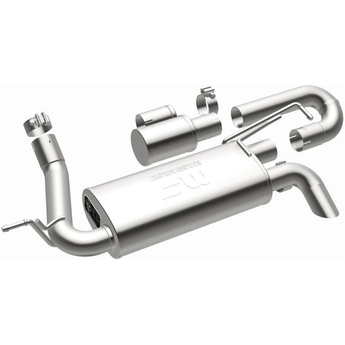 Overland Series Axle-Back Performance Exhaust System <br>2018 Jeep Wrangler JK 3.6L, 07-18 Wrangler 3.6L, 3.8L