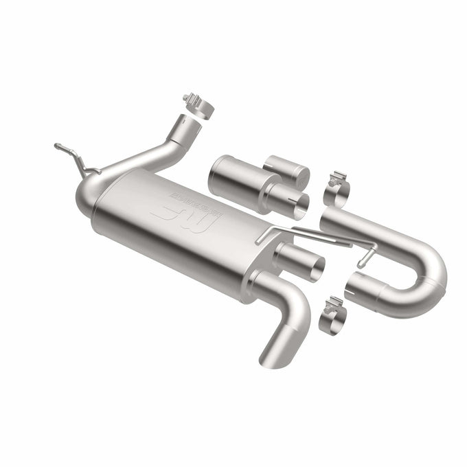 Overland Series Axle-Back Performance Exhaust System <br>2018 Jeep Wrangler JK 3.6L, 07-18 Wrangler 3.6L, 3.8L