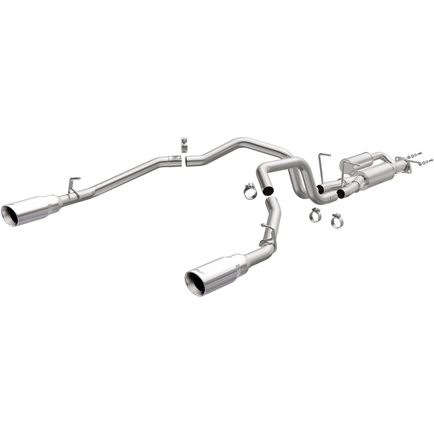 SPEQ Series Polished Cat-Back Exhaust System <br> 2025 Ram 1500