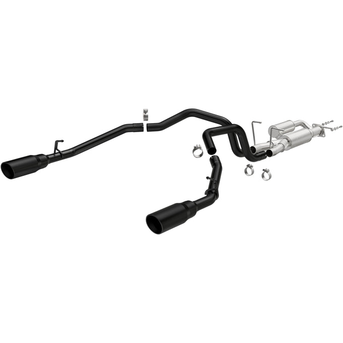 SPEQ Series Black Coated Cat-Back Exhaust System <br> 2025 Ram 1500