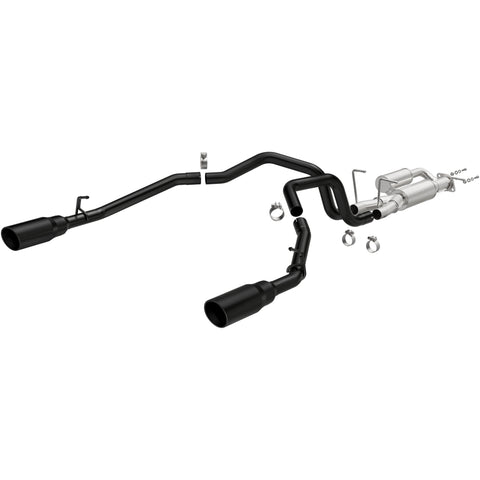 SPEQ Series Black Coated Cat-Back Exhaust System <br> 2025 Ram 1500