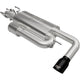Overland Series Black Chrome Axle-Back Exhaust System <br> 18-23 Subaru Crosstrek