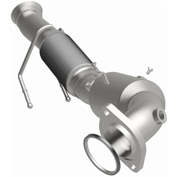OEM Grade Federal / EPA Compliant Direct-Fit Catalytic Converter <br>18-19 Ford Focus 2.3L