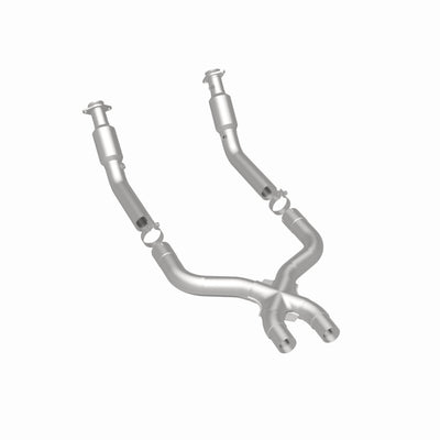OEM Grade Federal / EPA Compliant Direct-Fit Catalytic Converter <br>13-14 Ford Mustang 5.8L