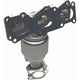 OEM Grade Federal / EPA Compliant Manifold Catalytic Converter <br>14-20 Kia Sorento, 13-18 Hyundai Santa Fe 3.3L
