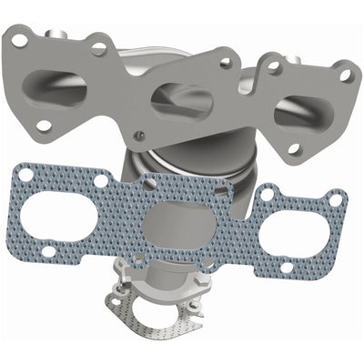 OEM Grade Federal / EPA Compliant Manifold Catalytic Converter <br>14-20 Kia Sorento FWD, 2019 Hyundai Santa Fe XL