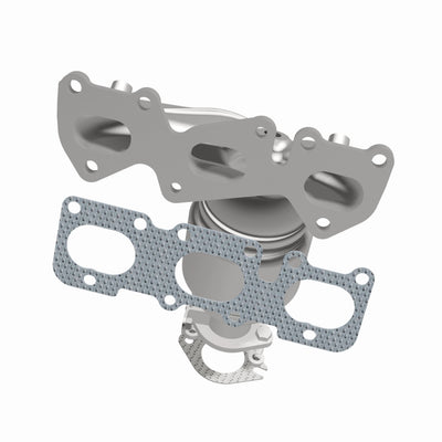 OEM Grade Federal / EPA Compliant Manifold Catalytic Converter <br>14-20 Kia Sorento FWD, 2019 Hyundai Santa Fe XL