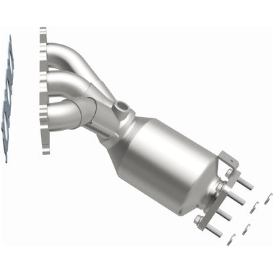 OEM Grade Federal / EPA Compliant Manifold Catalytic Converter <br>11-14 Volvo XC90 3.2L