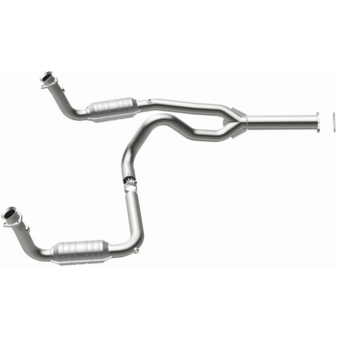 HM Grade Federal / EPA Compliant Direct-Fit Catalytic Converter <br>00-02 Chevy Express, GMC Savana1500-3500