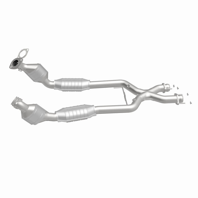 HM Grade Federal / EPA Compliant Direct-Fit Catalytic Converter <br>96-98 Ford Mustang