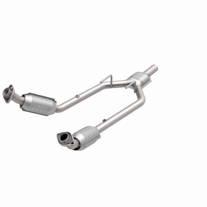 HM Grade Federal / EPA Compliant Direct-Fit Catalytic Converter <br>96-97 Ford Thunderbird, Mercury Cougar 3.8L