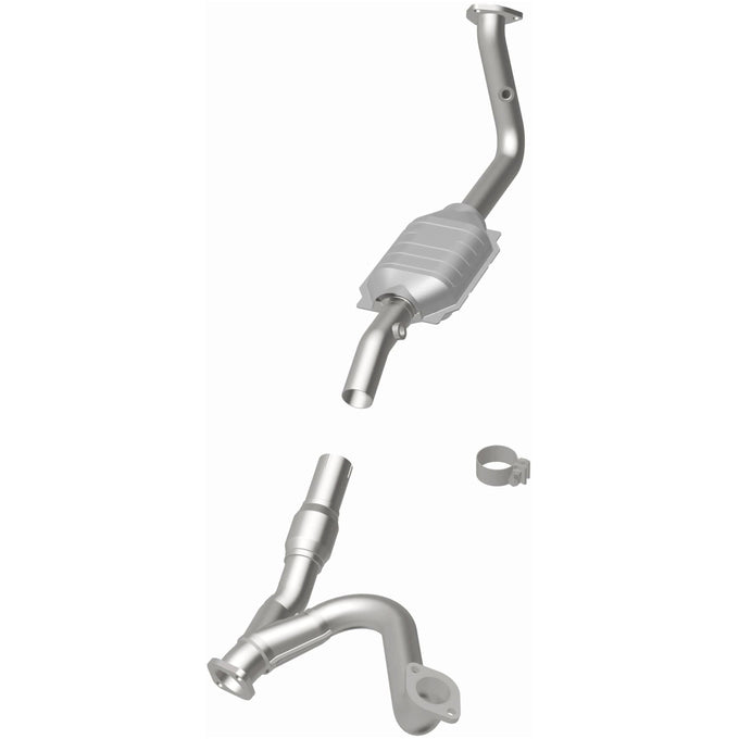 HM Grade Federal / EPA Compliant Direct-Fit Catalytic Converter <br>98-99 Isuzu Trooper, Acura SLX 3.5L