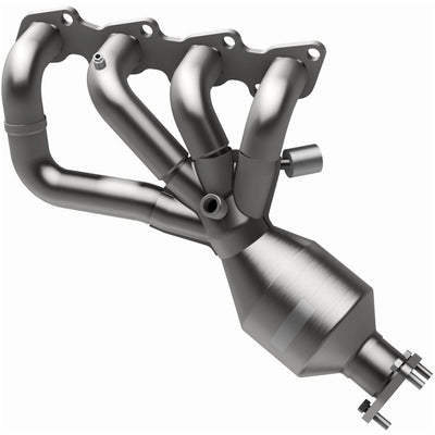 HM Grade Federal / EPA Compliant Manifold Catalytic Converter <br>98-01 Nissan Frontier, 00-01 Xterra 2.4L