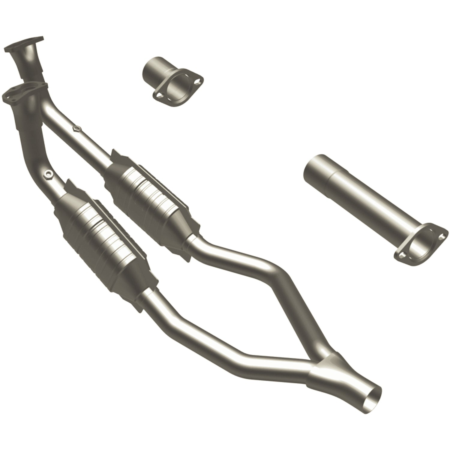 Standard Grade Federal / EPA Compliant Direct-Fit Catalytic Converter <br>90-93 Land Rover Range Rover 3.9L