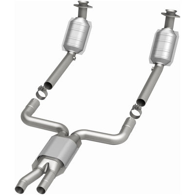 HM Grade Federal / EPA Compliant Direct-Fit Catalytic Converter <br>04-05 Ford Thunderbird, 04-06 Lincoln LS 3.9L