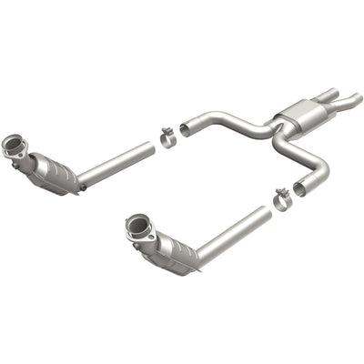 HM Grade Federal / EPA Compliant Direct-Fit Catalytic Converter <br>04-05 Ford Thunderbird, 04-06 Lincoln LS 3.9L