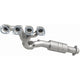 HM Grade Federal / EPA Compliant Manifold Catalytic Converter <br>02-03 BMW 745i, 745Li 4.4L