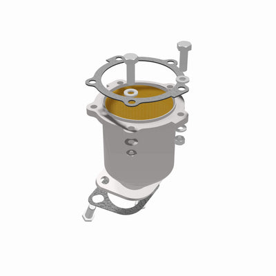 HM Grade Federal / EPA Compliant Direct-Fit Catalytic Converter <br>03-06 Hyundai Santa Fe 3.5L