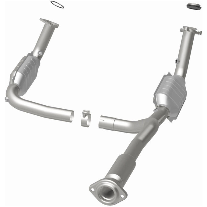 HM Grade Federal / EPA Compliant Direct-Fit Catalytic Converter <br>03-04 Isuzu Ascender, 03-06 Chevy Trailblazer EXT 5.3L