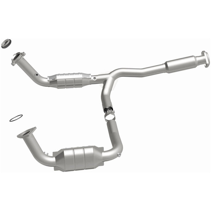 HM Grade Federal / EPA Compliant Direct-Fit Catalytic Converter <br>03-04 Isuzu Ascender, 03-06 Chevy Trailblazer EXT 5.3L